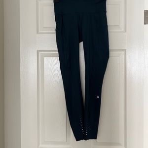 Lulu lemon navy swift speed leggings
